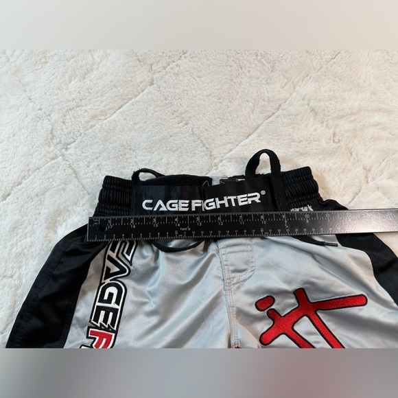 Cage Fighter youth medium M Jordan Trained MMA authentic shorts - Picture 7 of 7